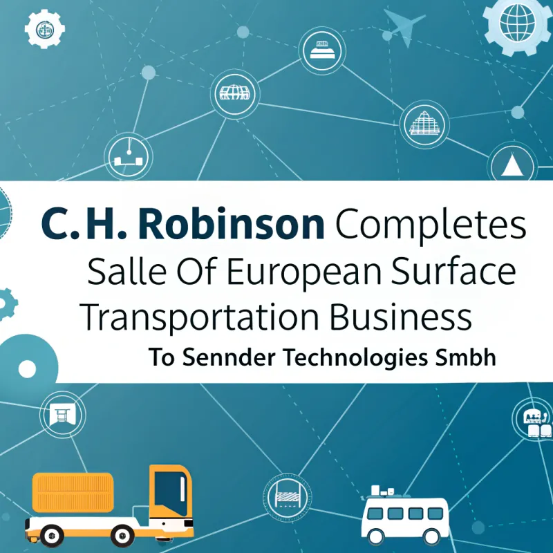 C.H. Robinson Sells European Surface Transport to Sennder