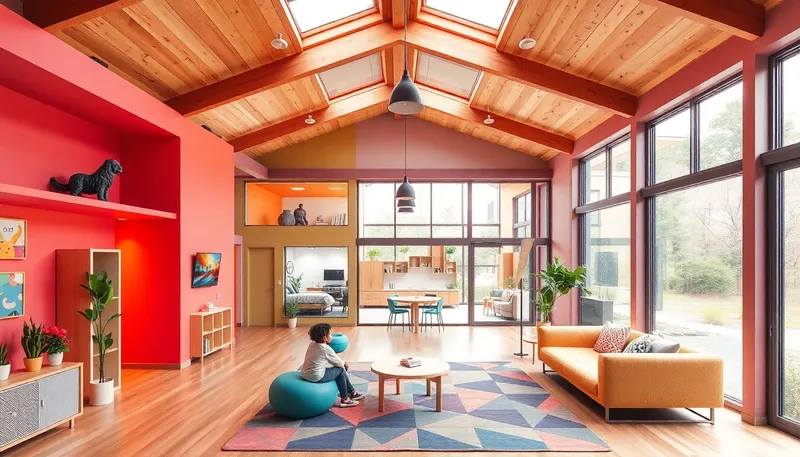 Innovative Indoor House for Autism Support