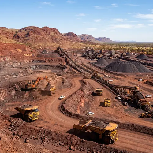 Modern Iron Ore Mining in Western Australia