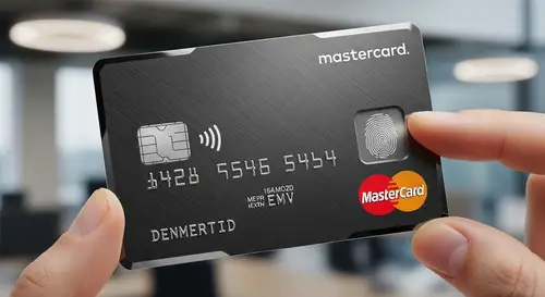Mastercard Biometric Metal Credit Card