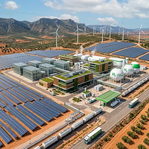 Green Hydrogen Production Facility in Spain