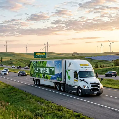 J.B. Hunt Truck Sustainability Initiatives