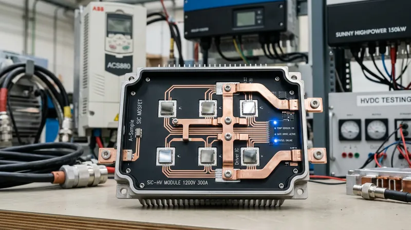 High-Voltage SiC Power Module - Efficiency Redefined