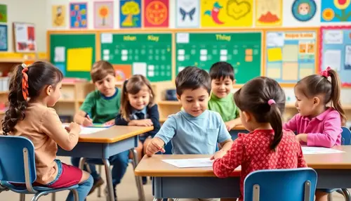 Engaging Classroom Scenes with Visual Schedules