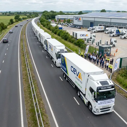 CEVA Adds 23 Electric Trucks to Its Fleet
