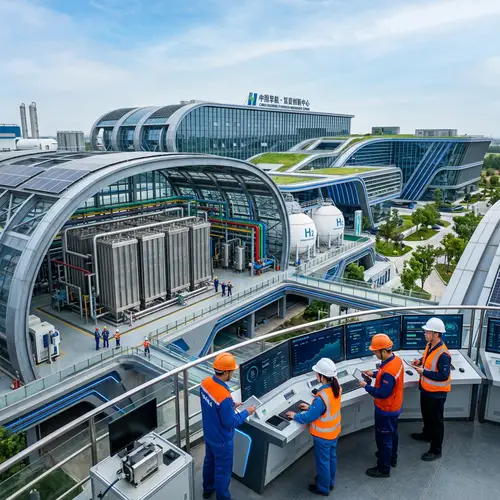 Innovative Hydrogen Production Facility in China