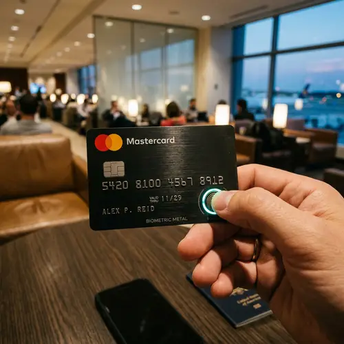 Mastercard Biometric Metal Credit Card