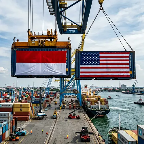 USA & Indonesia Flagged Supply Chain Containers