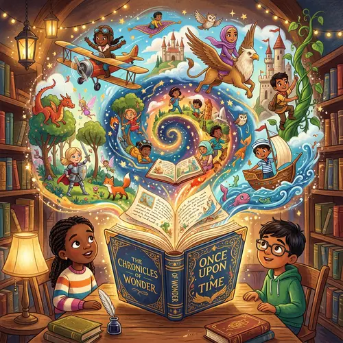 Whimsical Illustrations: Stories from Diverse Worlds