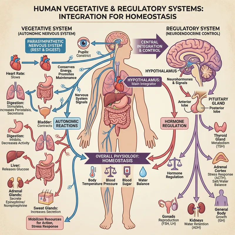 Vegetative and Regulatory Systems in Human Physiology Illustrated Vegetative and Regulatory Systems in Human Physiology Illustrated