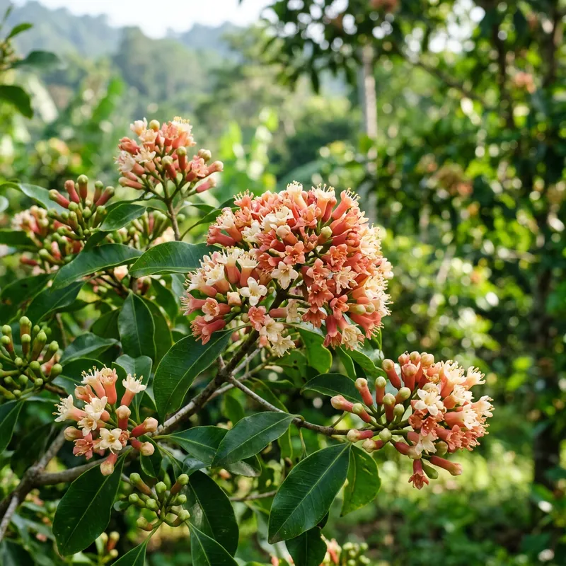 Blooming Cloves: Floral and Spicy Hues