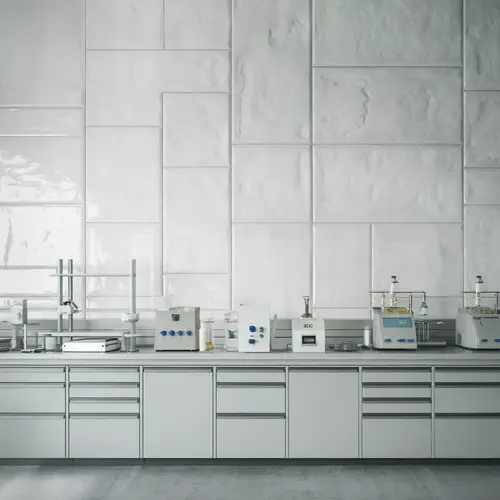 Modern White Wall Texture for Laboratories