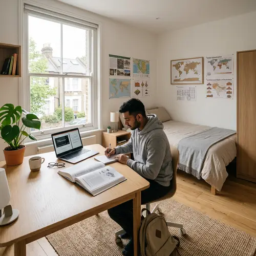 Minimalist Lifestyle of International Student