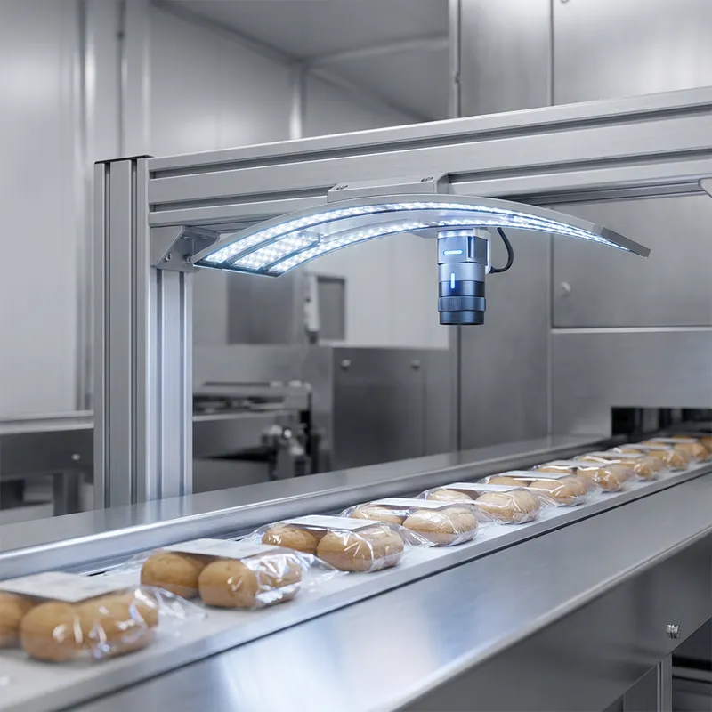 Efficiency in Industrial Photography: Food Conveyor System Integration
