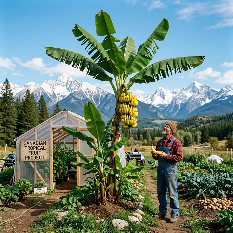 Growing Bananas in Canada: A Surprising Journey