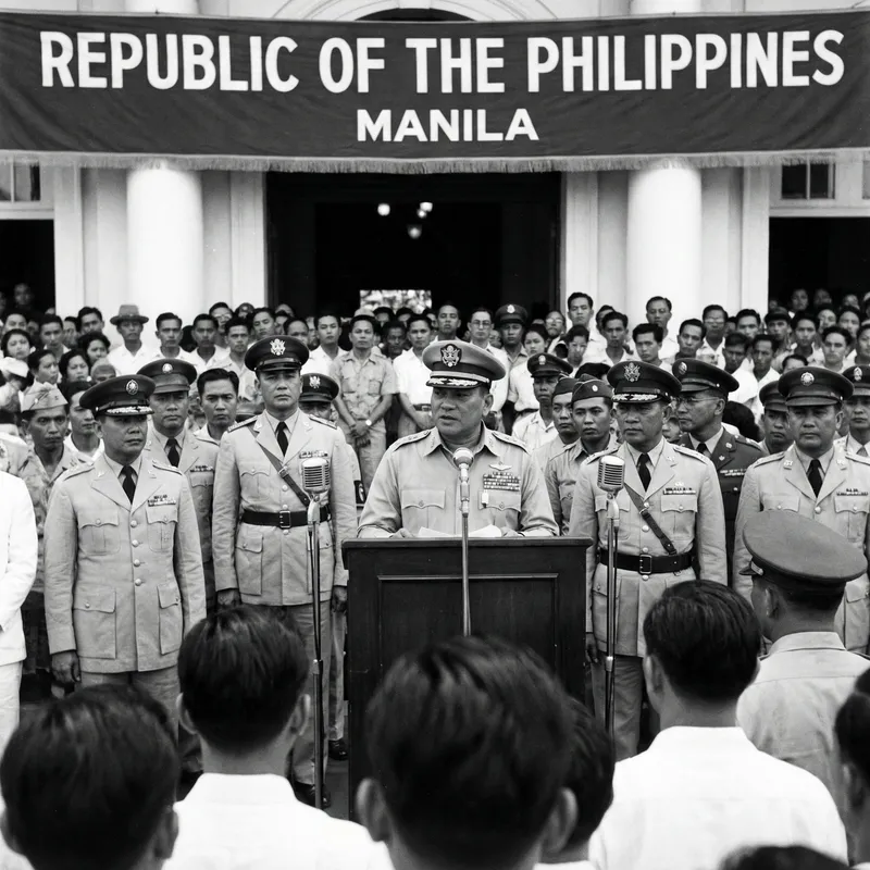 Filipino Version of a Mid-20th Century Political Icon Filipino Version of a Mid-20th Century Political Icon