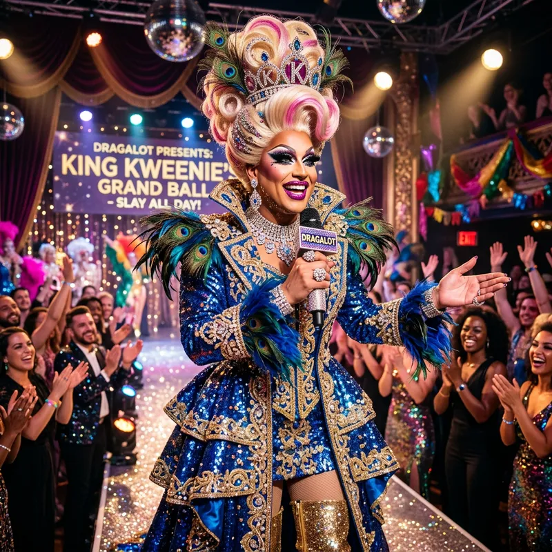 King Kweenie: Monarch of Dragalot's Fabulous Realm