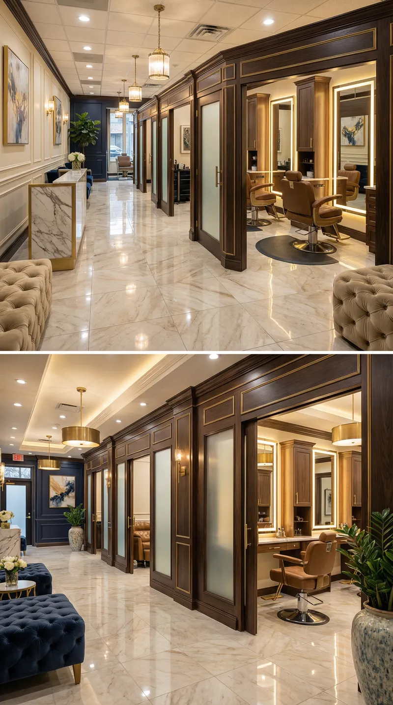 Luxury Salon with Exclusive Suites