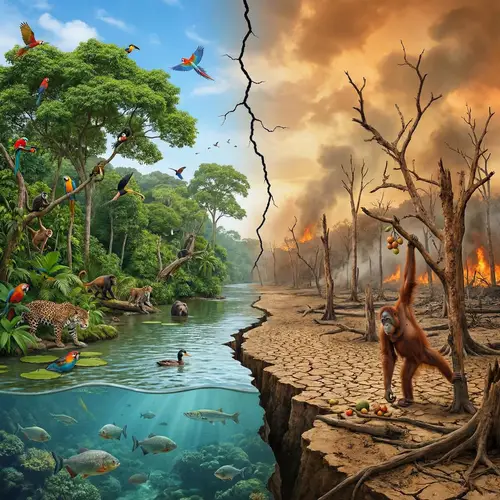 Impact of Climate Change on Earth's Vulnerable Ecosystems