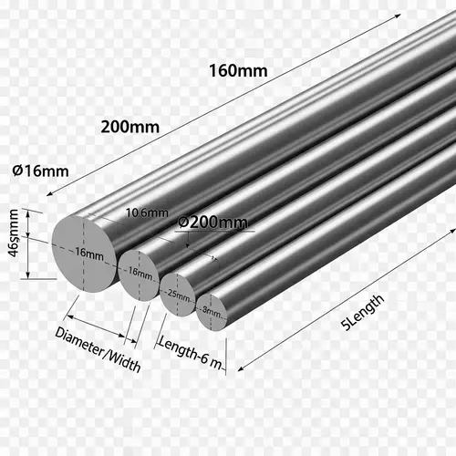 Steel Hot Rolled Round Bars | 16mm - 200mm Diameter