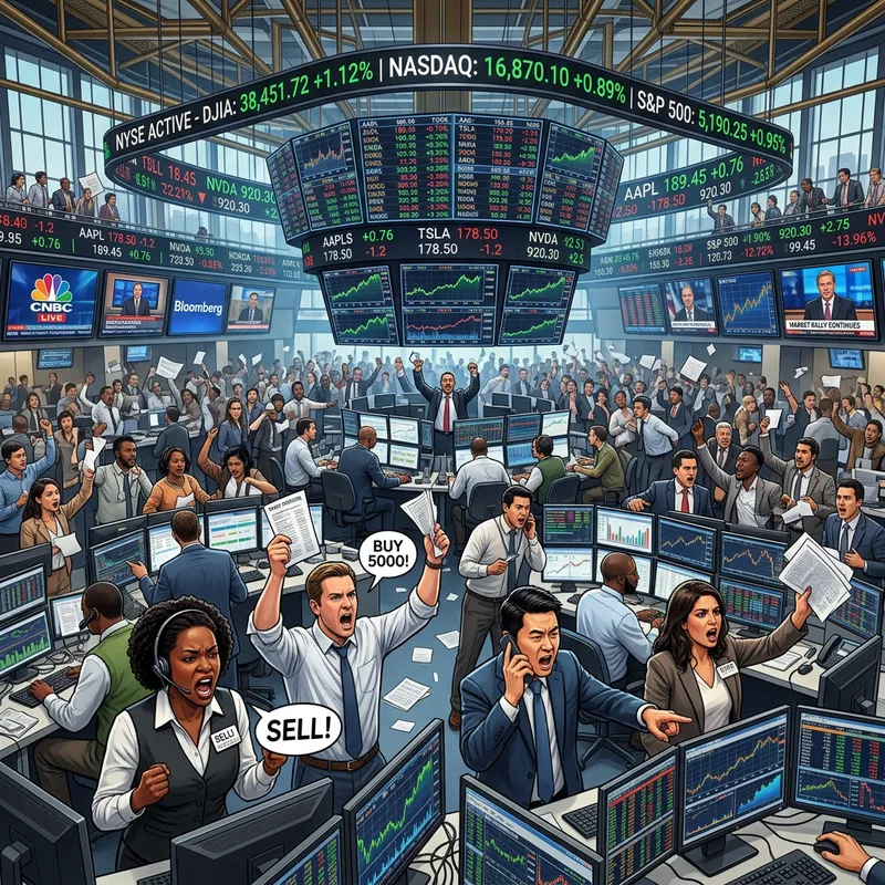 Dynamic Stock Market Scene | Latest Market Trends & Insights