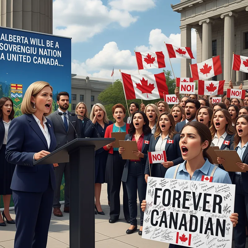 Alberta's Sovereignty Debate: Smith vs. Canadian Unity