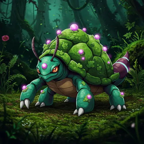 Poison & Bug Pokémon: The Turtle Creature