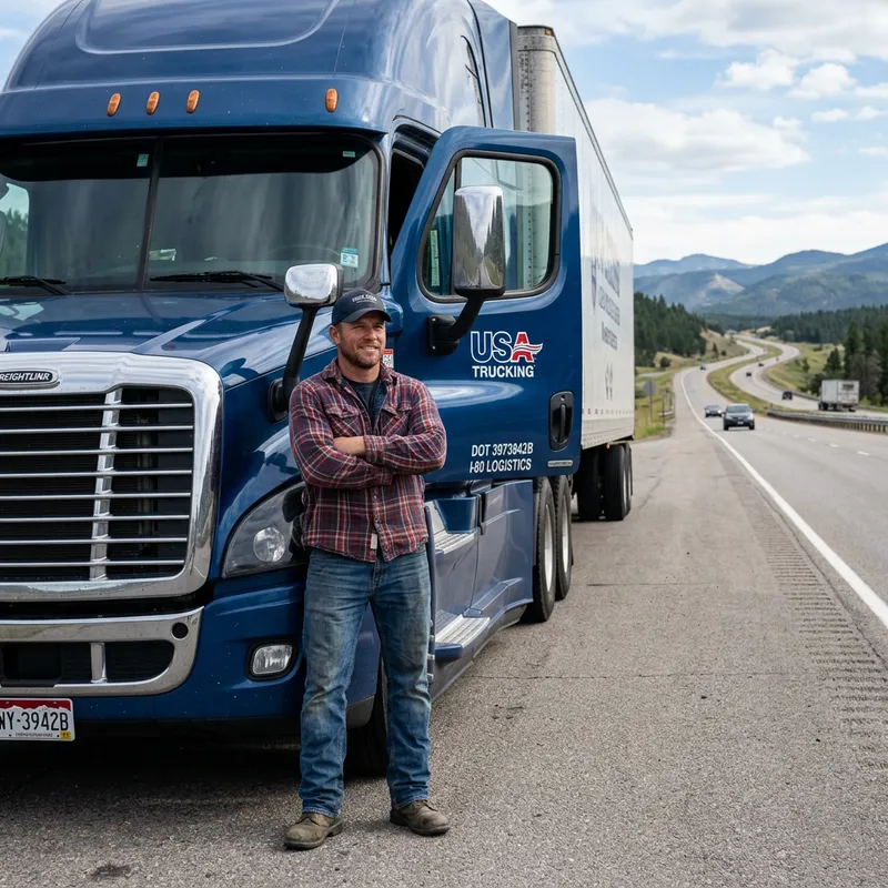 Meet the Determined Long-Haul Truck Driver Meet the Determined Long-Haul Truck Driver