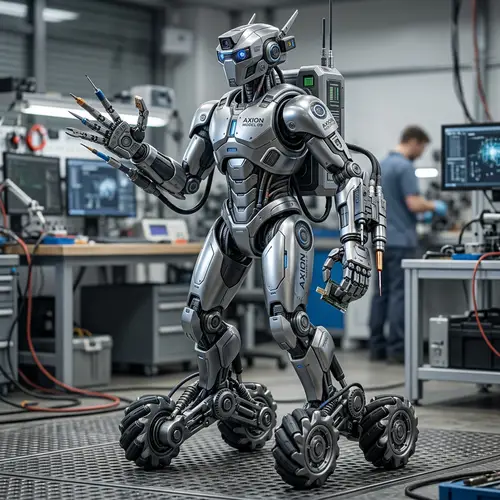 Innovative Robot Design: Hands & Feet Features