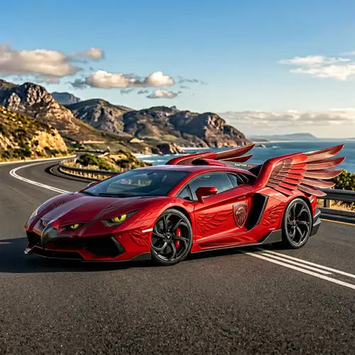 Hawk-Inspired Ferrari-Look Alike Sports Car