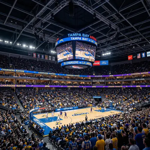Modern NBA Stadium for Chargers and Lakers