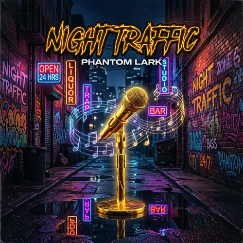 Urban Trap Music Cover | Neon Alleyway Inspiration