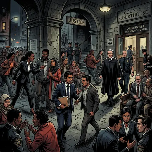 Urban Legal Justice Process: Gritty Drill Music Inspired Scene