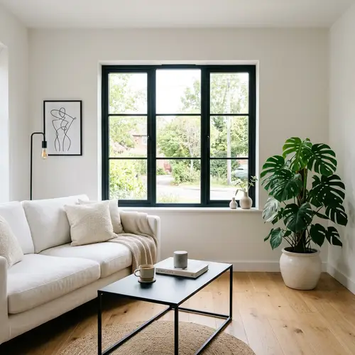 Modern Minimalist Clean Room | Warm & Inviting Space