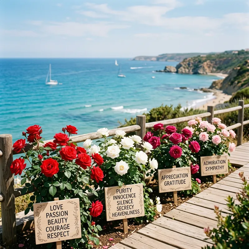 Symbolism of Rose Colors: Red Love, White Purity, Pink Gratitude & Blue Calmness