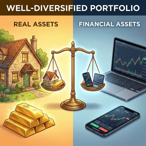 Balancing Real and Financial Assets in Investing