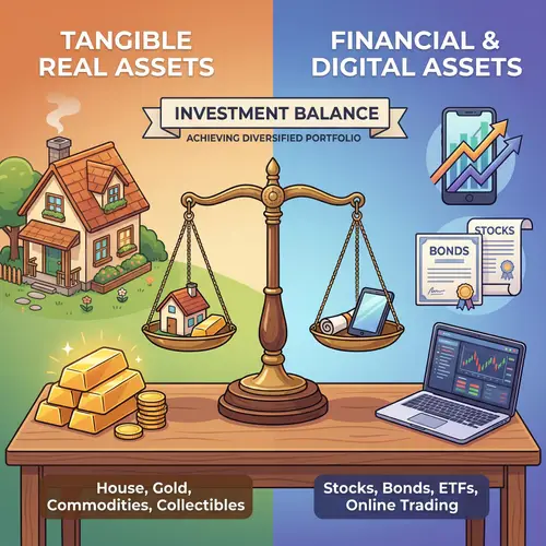 Balancing Real and Financial Assets for Investment Success