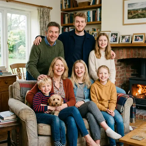 Meet Our English Family of Seven