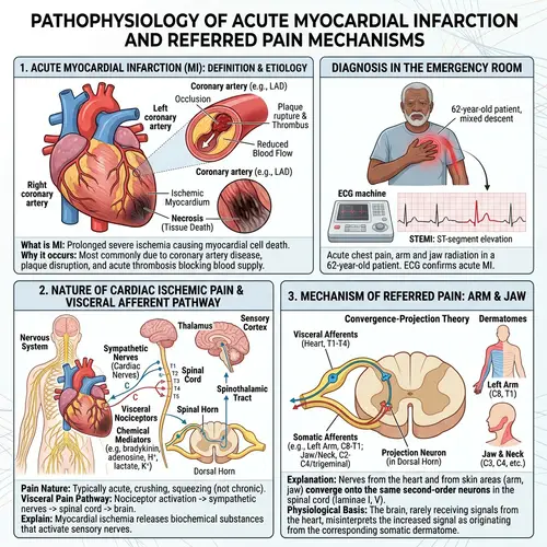 Understanding Myocardial Infarction: Causes, Symptoms & Pathways