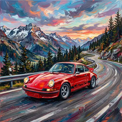 Stunning Porsche Art for Enthusiasts