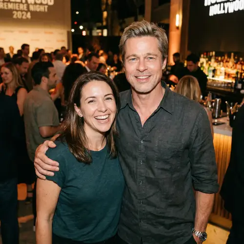 Exclusive Photo with Brad Pitt