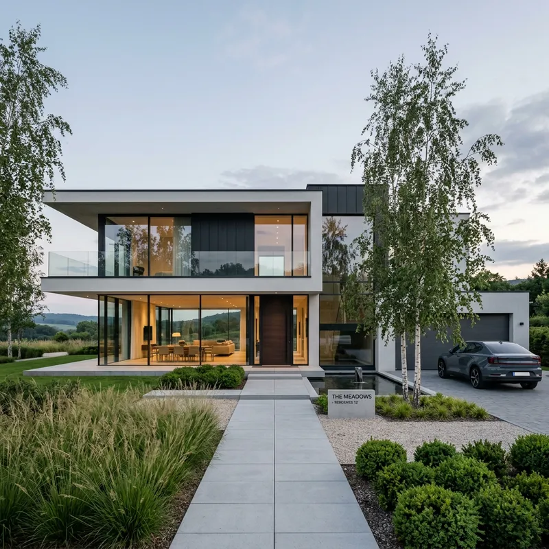 Modern & Minimalistic Real Estate Design