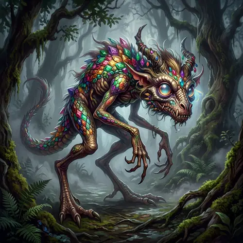 Whimsical Monster Concept Art - Enchanting Creatures