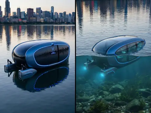 Autonomous Electric Watercraft for 4 Passengers