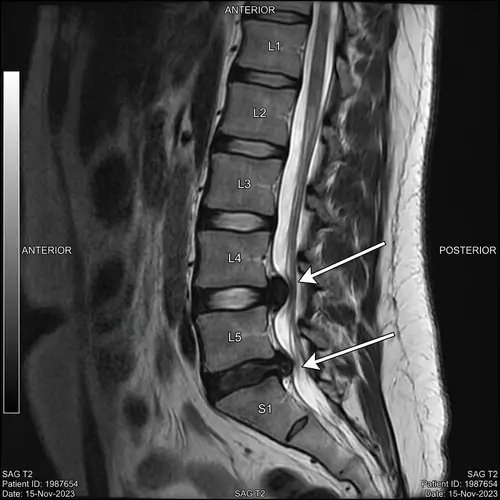 Herniated Disc MRI: L4/L5 - L5/S1 Spine Imaging