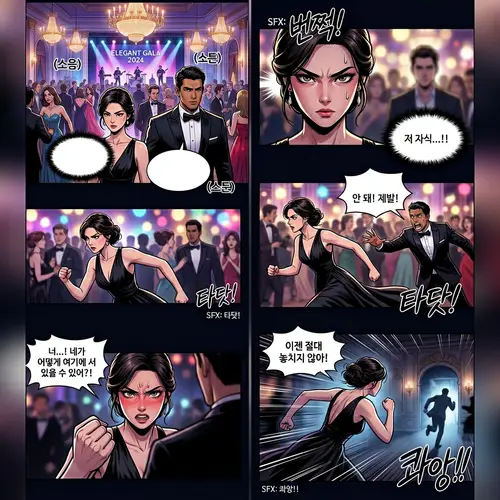 Undercover Unleashed: Ava's Mission in Korean Manhwa Style