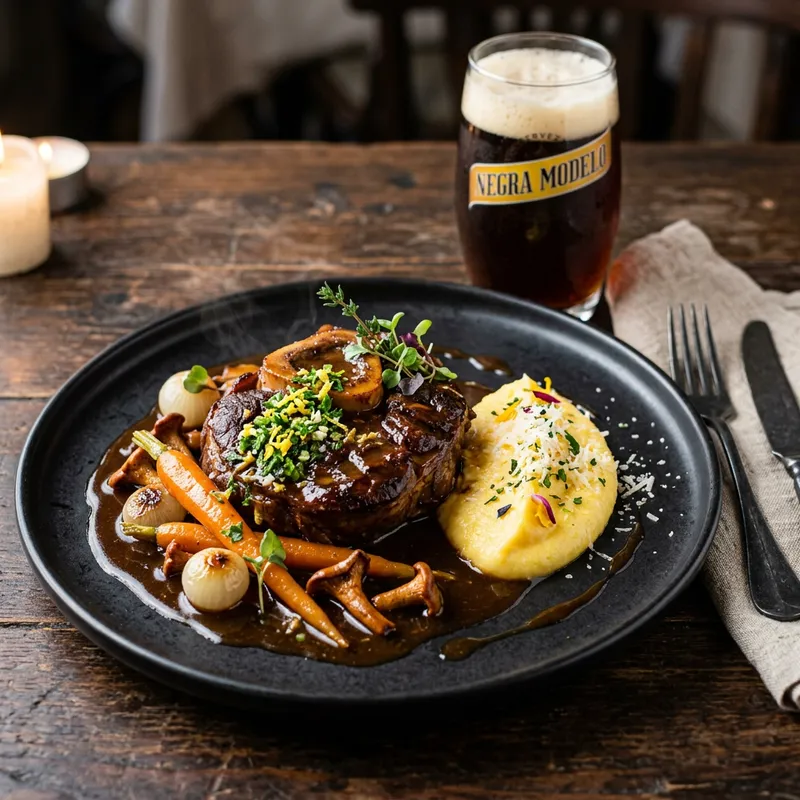 Osobuco a la Cerveza Negra: Gourmet Version