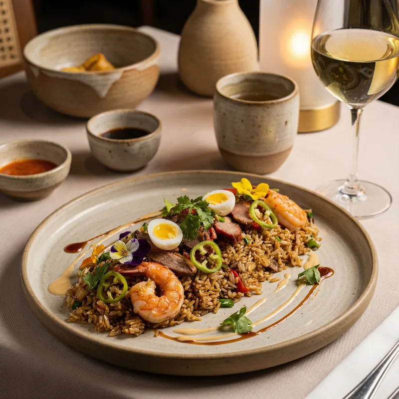 Gourmet Peruvian Arroz Chaufa Recipe