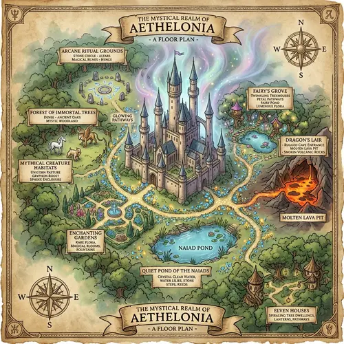Mystical Realms Floor Plan: A Magical Journey