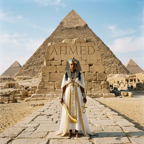 Majestic Pharaoh at Ahmed Pyramid